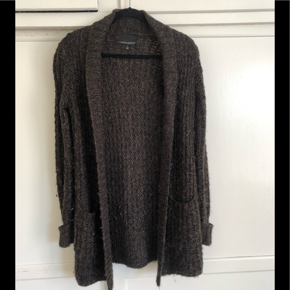 Cynthia Rowley Long Cardigan Sweater Sz S